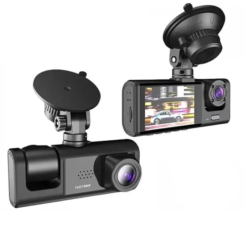 1080P Dash Camera With 2 Inch Screen Front and Inside Dual Cameras