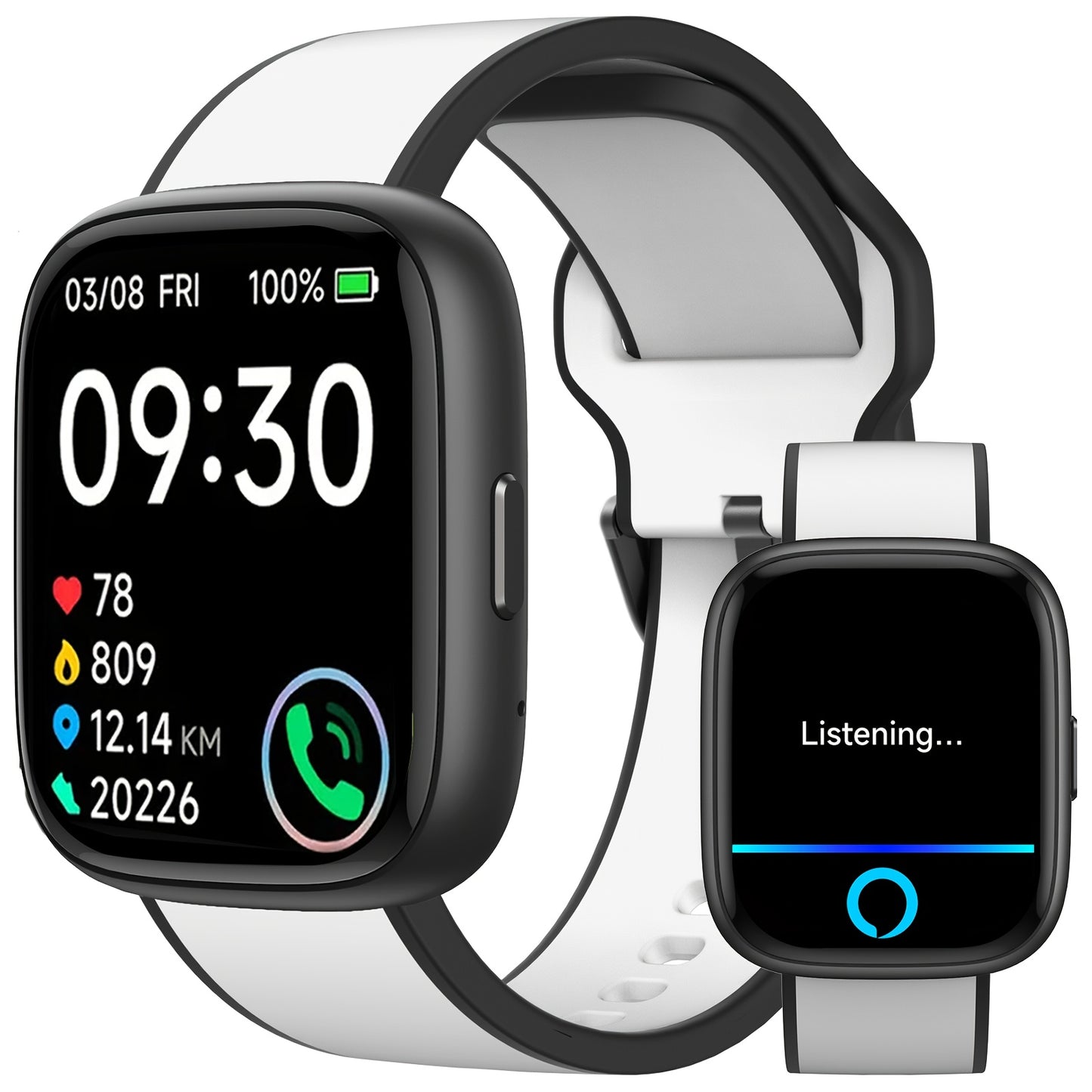 1.95" FAWEIO Smart Watch for Men & Women