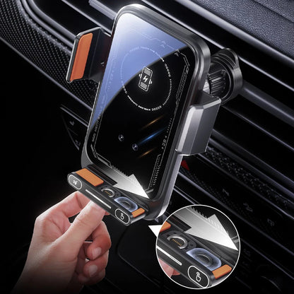 15W Wireless Car Charger With Infrared Sensor