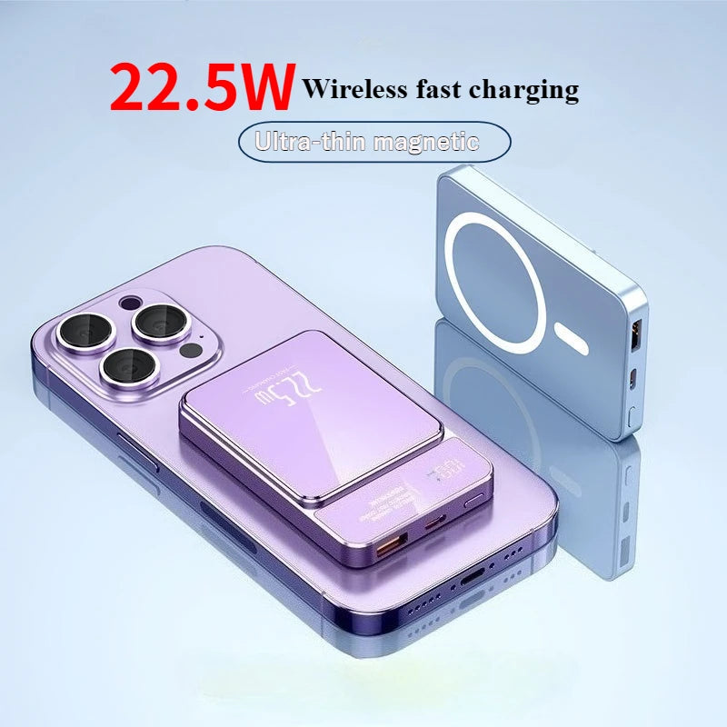 30000mAh 22W Wireless Fast Charging Power Bank