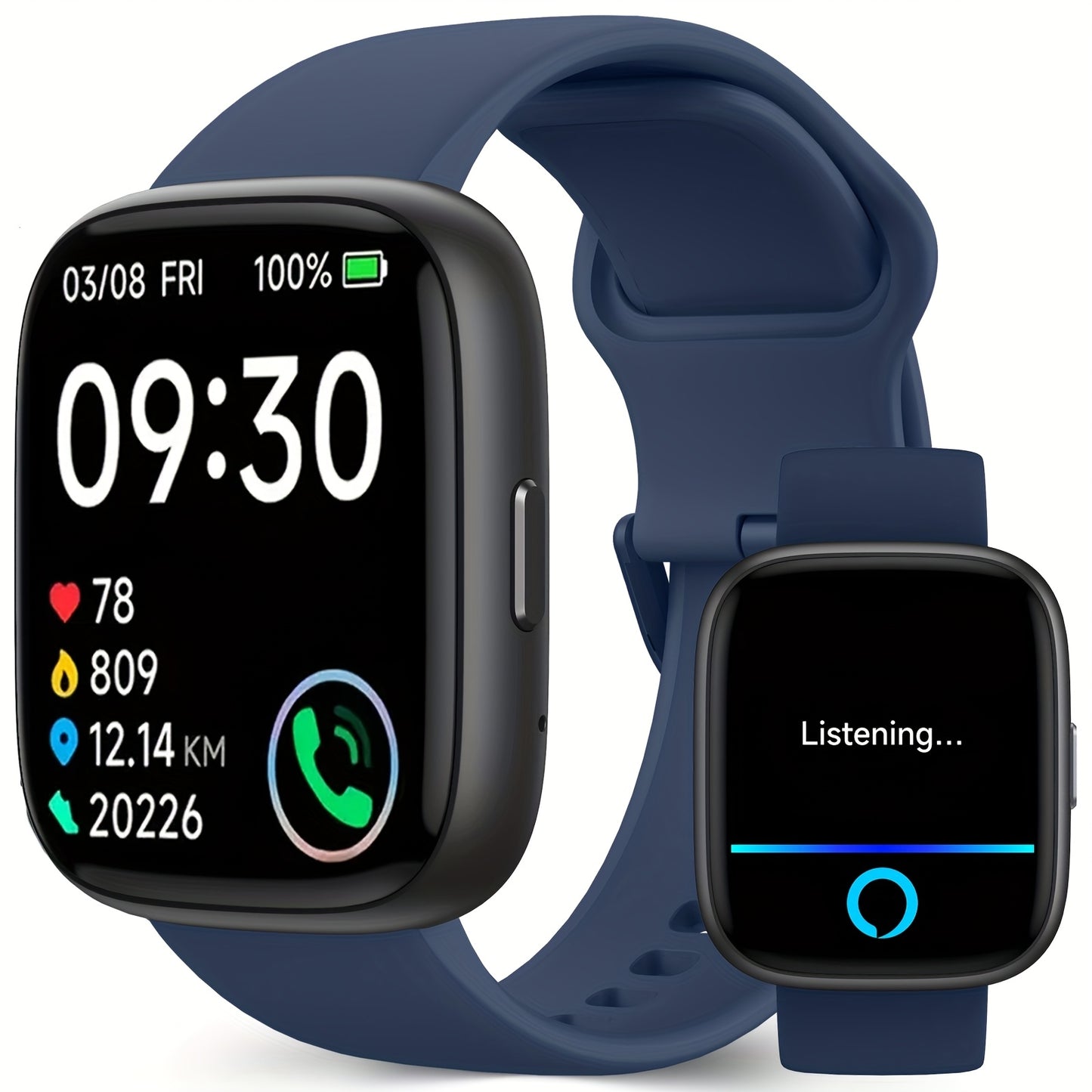 1.95" FAWEIO Smart Watch for Men & Women